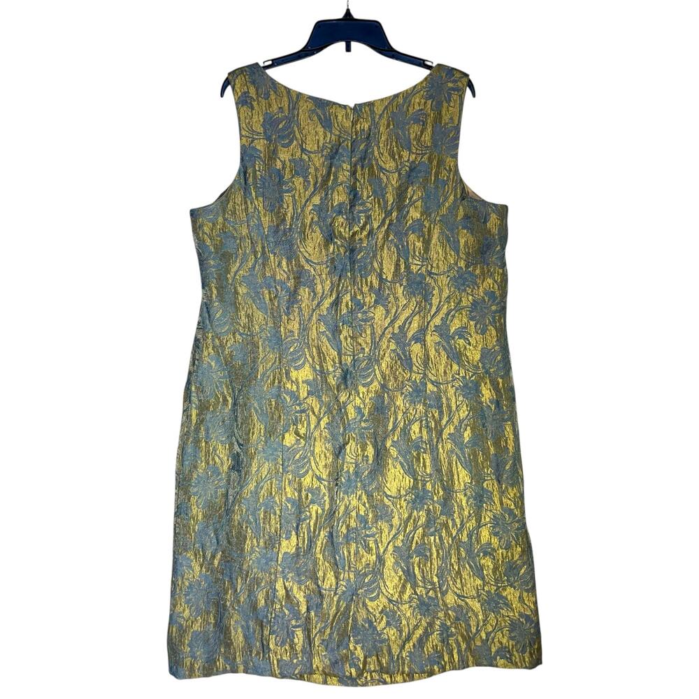 Coldwater Creek Sheath Dress Jacquard Embellished - Picture 4 of 11